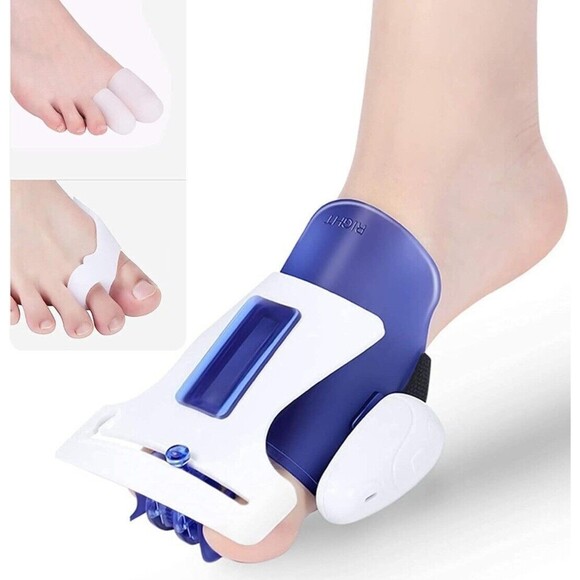 KOHEEL Hallux Valgus (Left Foot) Toe Separator Bunion Corrector Toe Straightner - Picture 1 of 9